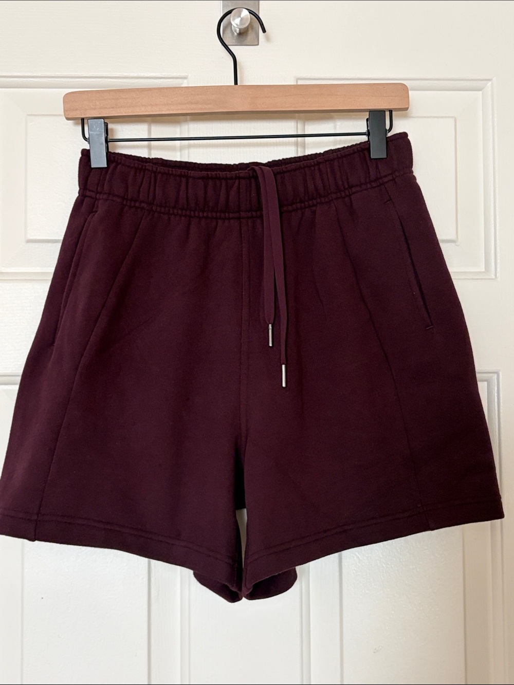Lululemon scuba shorts - black plum Shorts - size small